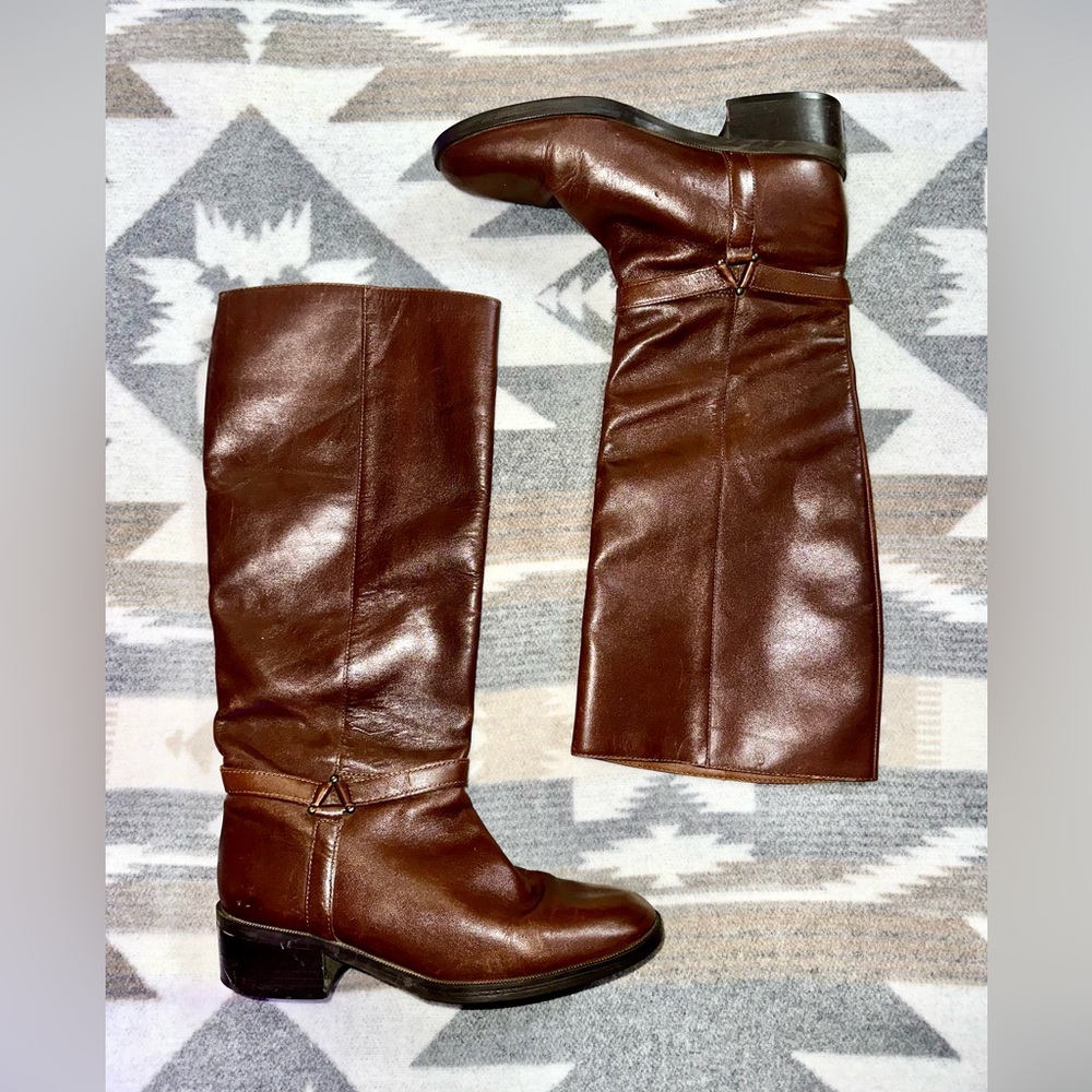 Vintage Riding Boots Made in Brazil